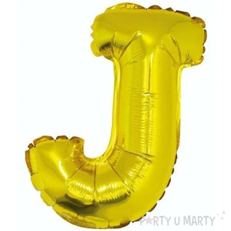 balon foliowy litera j zloty godan 14 ltr