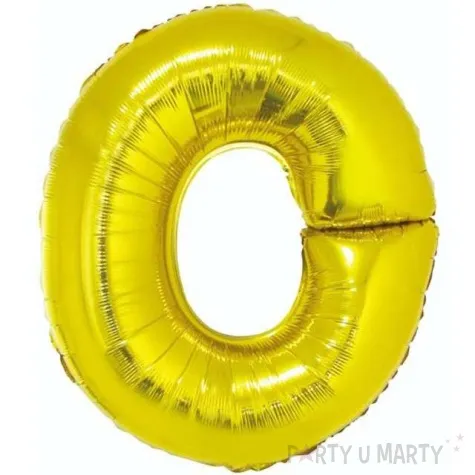 balon foliowy litera o 32 godan zloty