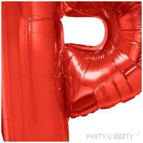 balon foliowy litera p czerwony funny fashion 40 ltr