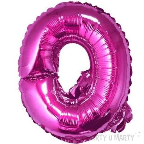 balon foliowy litera q 14 godan rozowy