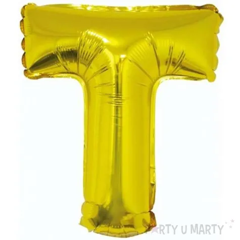 balon foliowy litera t 14 godan zloty