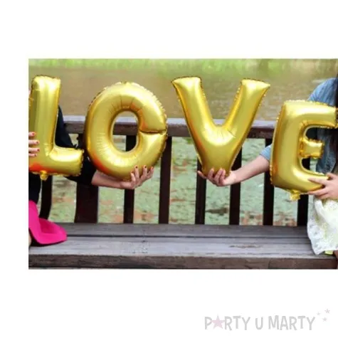 balon foliowy litera v 14 godan zloty