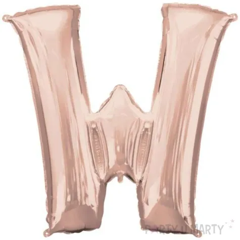 balon foliowy litera w 32 amscan szampanski