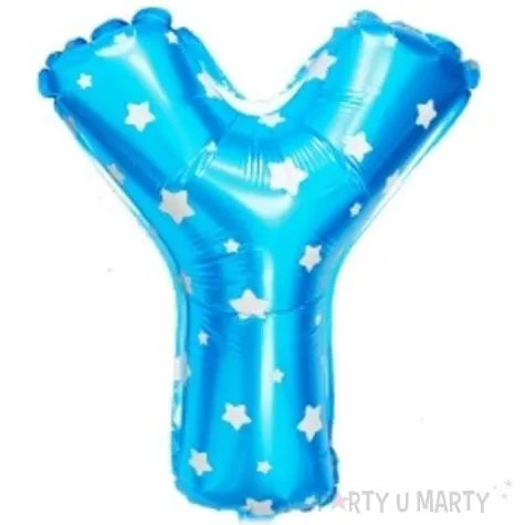 balon foliowy litera y 16 oem blekitny