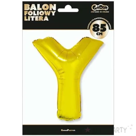 balon foliowy litera y 32 godan zloty