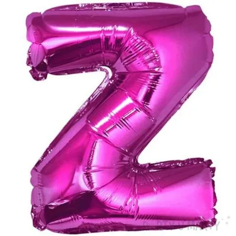 balon foliowy litera z 14 godan rozowy