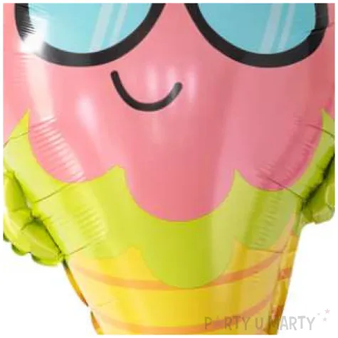 balon foliowy lod w okularach partypal 23 shp