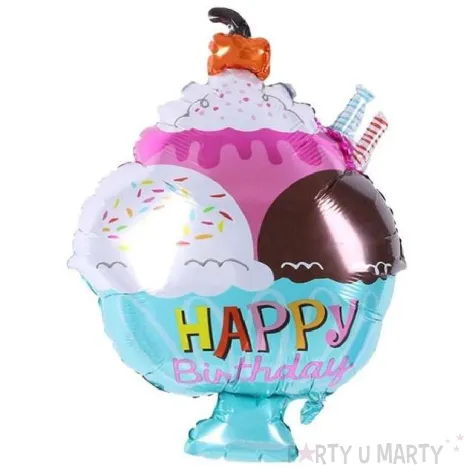 balon foliowy lody happy birthday jix 29 shp