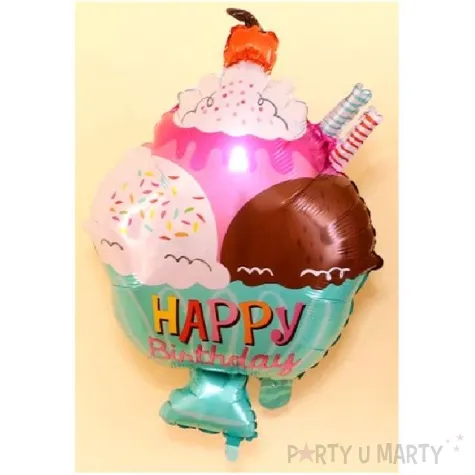 balon foliowy lody happy birthday jix 29 shp