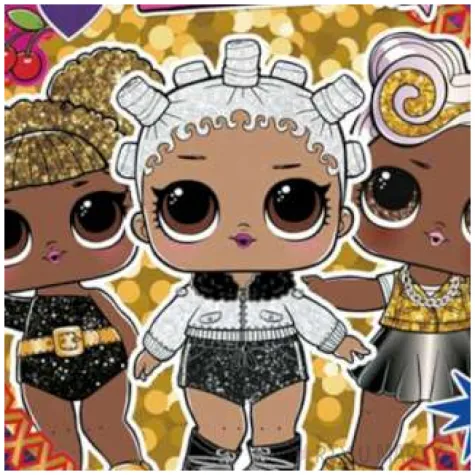 balon foliowy lol surprise 1993 flexmetal 18 rnd