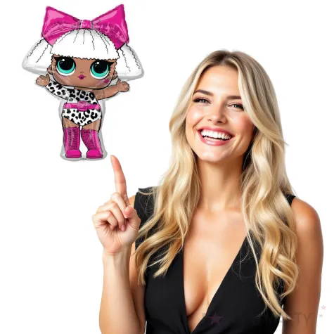 balon foliowy lol surprise diva amscan 34 shp