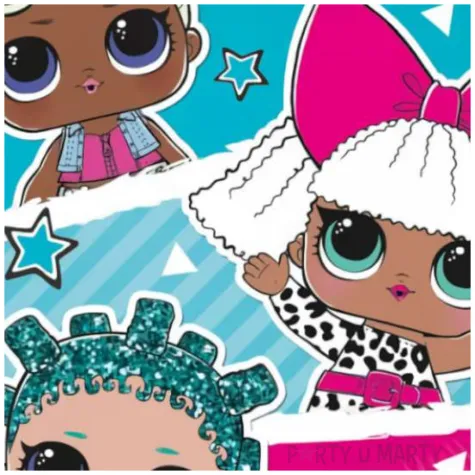 balon foliowy lol surprise unique 18 rnd