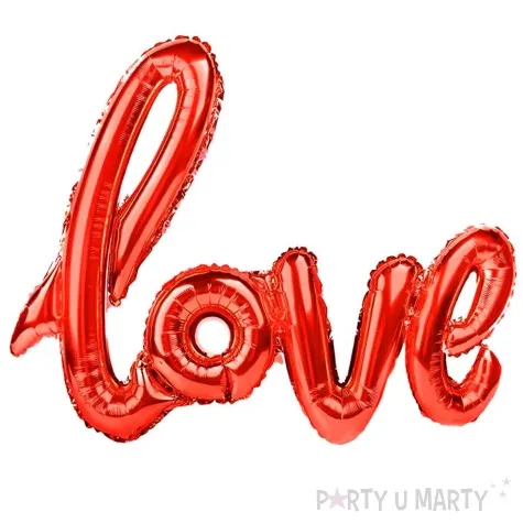 balon foliowy love czerwony partypal partypal 40 shp