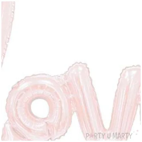 balon foliowy love rozowy godan 27 shp