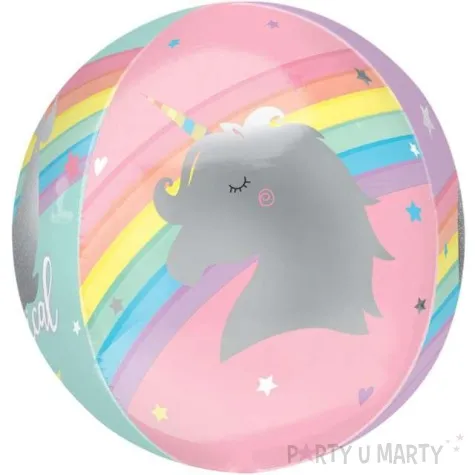 balon foliowy magiczna tecza amscan 16 orb