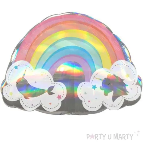 balon foliowy magiczna tecza amscan 28 shp