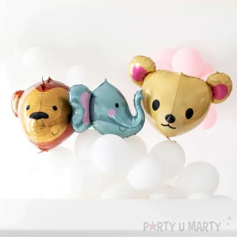 balon foliowy malpka 3d partypal 30 shp