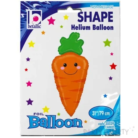 balon foliowy marchewka betallic 31 shp