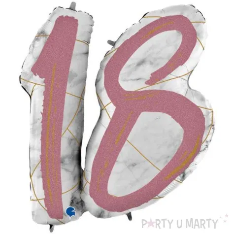 balon foliowy marmur 18 rozowe zloto grabo 38 shp