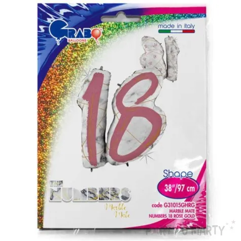 balon foliowy marmur 18 rozowe zloto grabo 38 shp