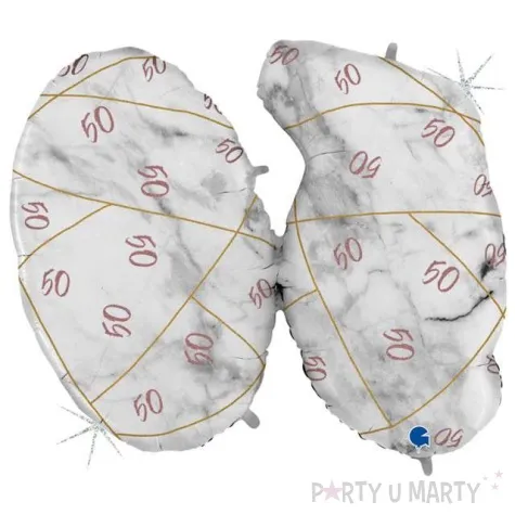 balon foliowy marmur 50 rozowy grabo 44 shp
