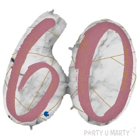balon foliowy marmur 60 rozowy grabo 43 shp
