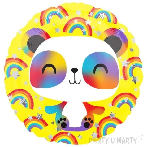 balon foliowy medytujaca panda amscan 17 rnd