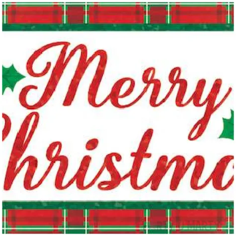 balon foliowy merry christmas swiateczna kratka betallic 18 rnd