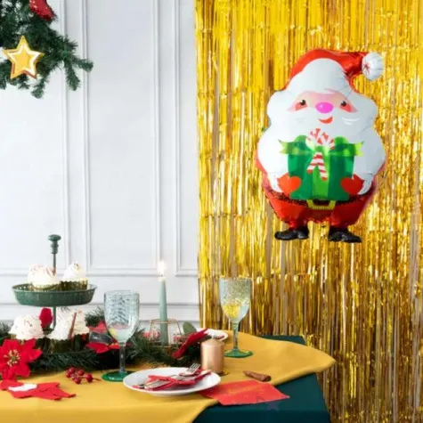 balon foliowy mikolaj z prezentem partypal 25 shp