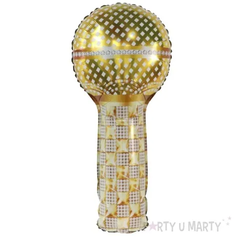 balon foliowy mikrofon zloty jix 33 shp