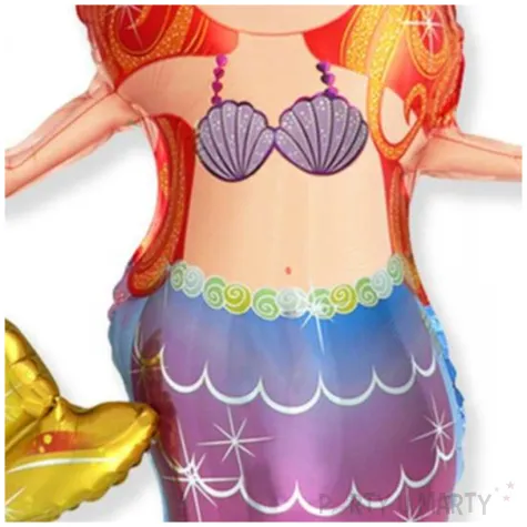 balon foliowy mini syrenka flexmetal 24 shp