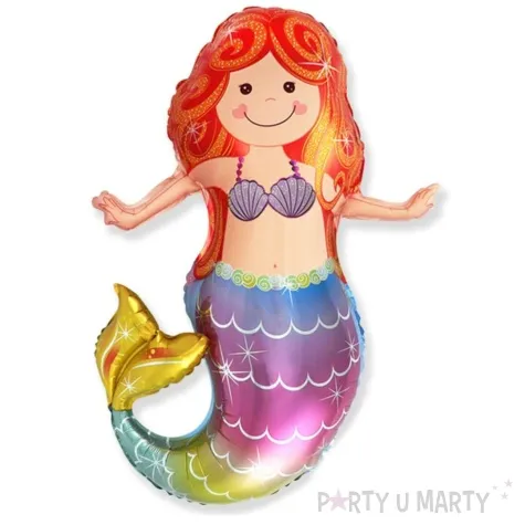 balon foliowy mini syrenka flexmetal 24 shp