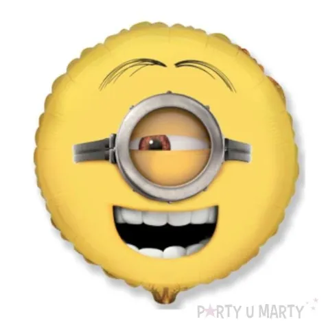 balon foliowy minionek stuart zolty amscan 18 rnd
