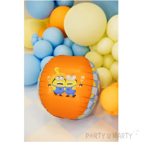 balon foliowy minionki pilka partydeco 30 orb