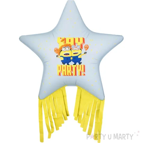 balon foliowy minionki yay party partydeco 18 rnd