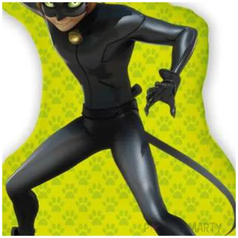 balon foliowy miraculous czarny kot flexmetal 14 shp