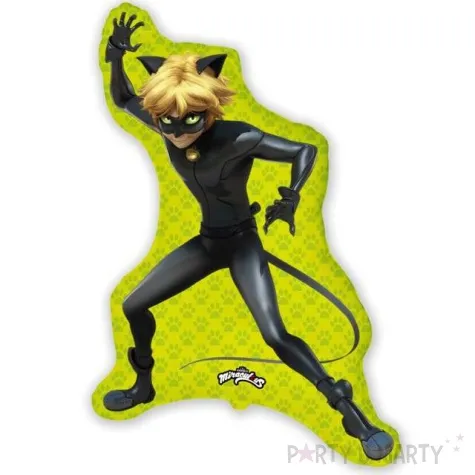 balon foliowy miraculous czarny kot flexmetal 14 shp