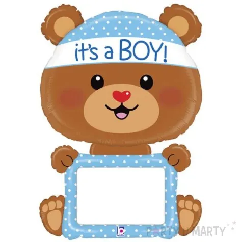 balon foliowy mis baby boy betallic 48 shp