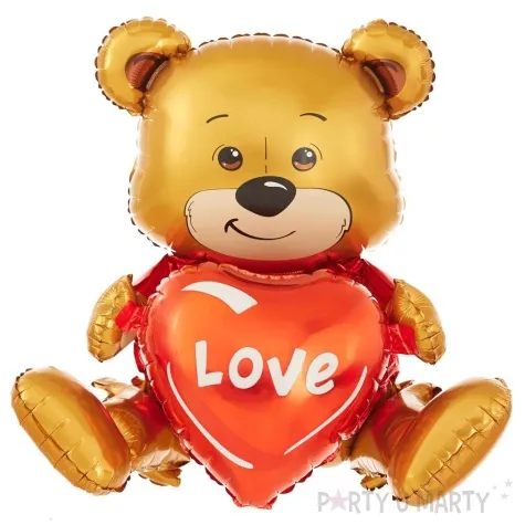 balon foliowy mis siedzacy z sercem love partypal 20 shp