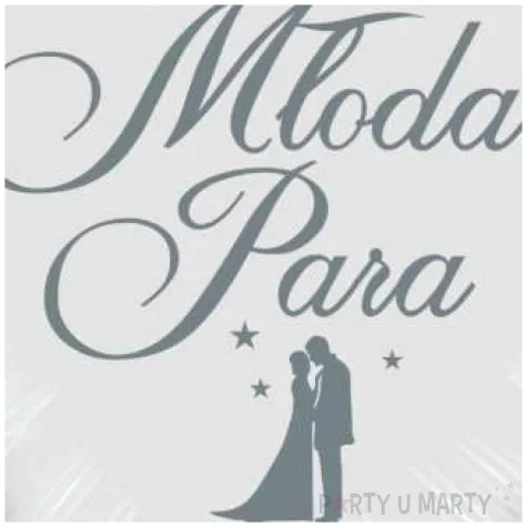 balon foliowy mloda para w gwiazdach bialo srebrny 18 hrt