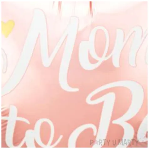 balon foliowy mom to be rozowy partydeco 14 hrt