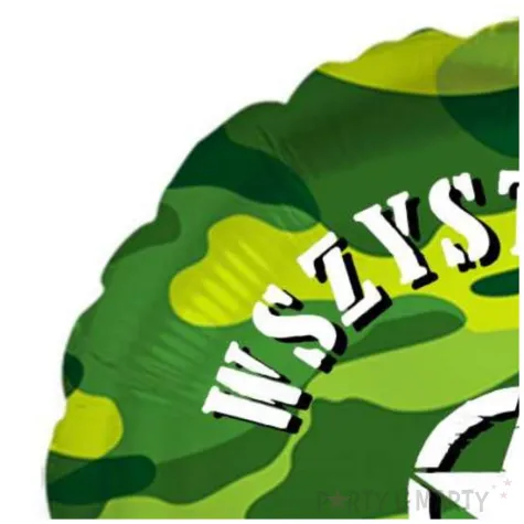 balon foliowy moro wszystkiego najlepszego z gwiazda 18 rnd