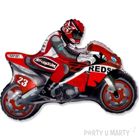 balon foliowy motocykl scigacz flexmetal 24
