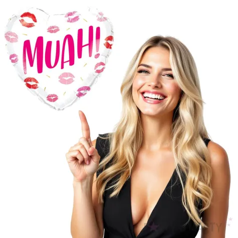 balon foliowy muah qualatex 18 hrt