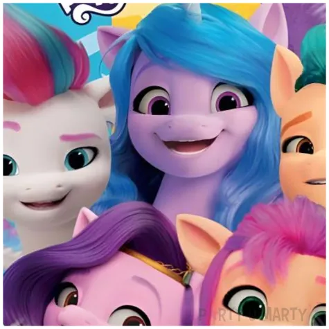 balon foliowy my little pony amscan 18 rnd