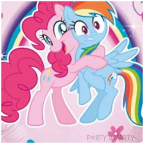 balon foliowy my little pony uscisk przyjazni rozowy flexmetal 18 hrt