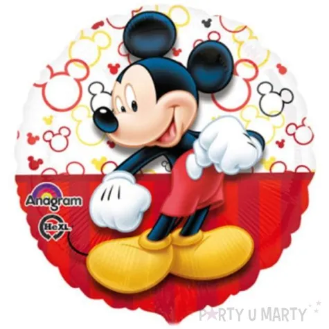 balon foliowy myszka mickey amscan 17 rnd