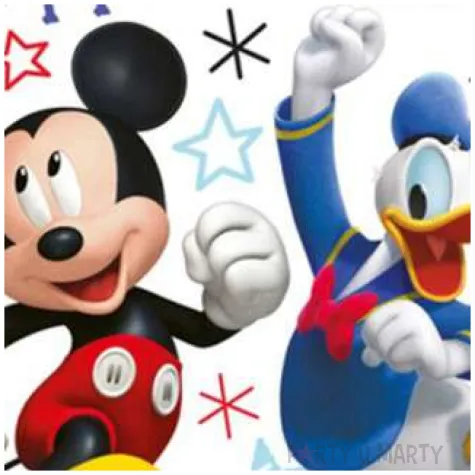 balon foliowy myszka mickey happy birthday amscan 17 sqr