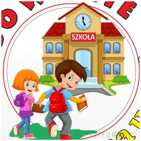 balon foliowy na rozpoczecie roku szkolnego pasowanie na ucznia szkola bialy 18 rnd