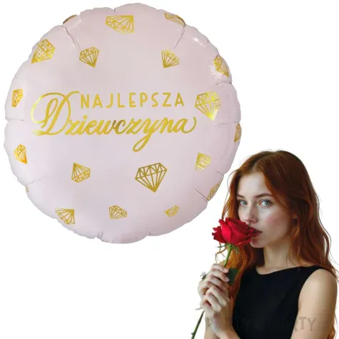 balon foliowy najlepsza dziewczyna godan 18 rnd
